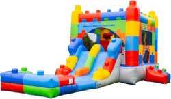 Ari's Block Party Bounce & Slide (Wet/Dry)