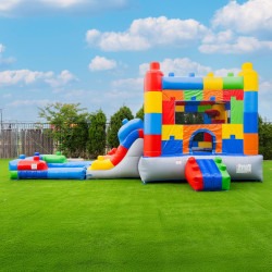 Ari's Block Party Bounce & Slide (Wet/Dry)